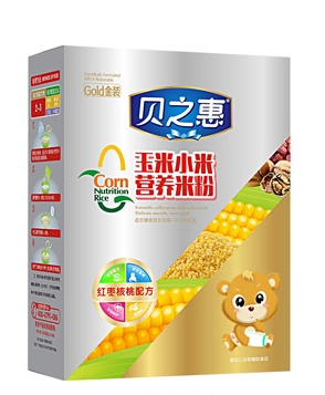 贝之惠玉米小米营养米粉盒装