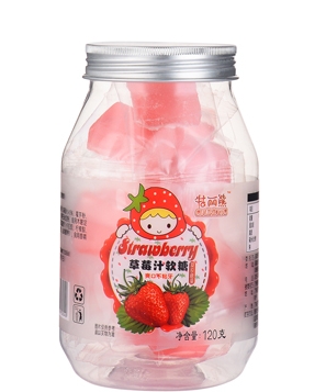 牯丽熊草莓汁软糖